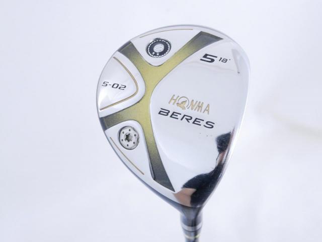 Fairway Wood : Honma : หัวไม้ 5 Honma Beres S-02 Loft 18 ก้าน ARMRQ 6 (49) Flex S (2 ดาว)