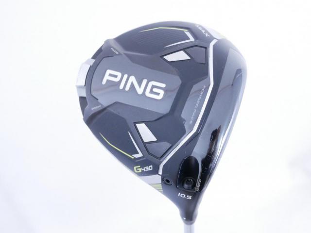 Driver : PING : ไดรเวอร์ Ping G430 Max (รุ่นปี 2023) Loft 10.5 (ปรับได้) ก้าน Fujikura HL45 Flex R