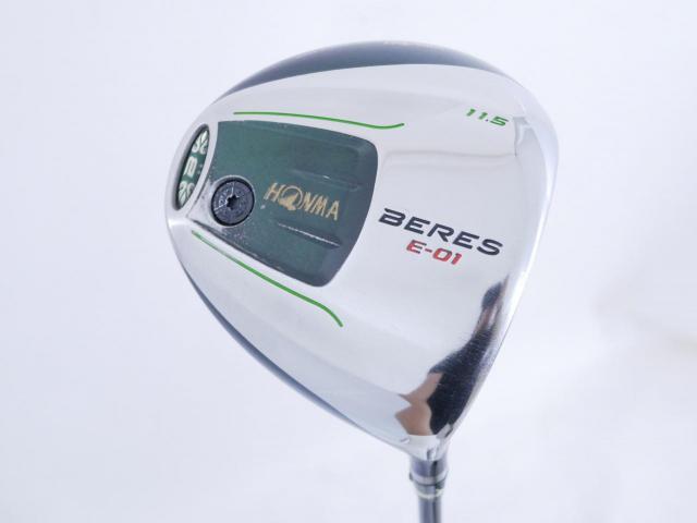 Driver : Honma : ไดรเวอร์ Honma Beres E-01 (เหมาะกับซีเนียร์) Loft 11.5 ก้าน ARMRQ 6 (45) FLex R (2 ดาว)