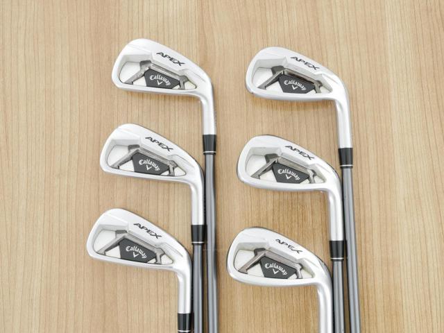Iron set : Callaway : ชุดเหล็ก Callaway APEX Forged (รุ่นปี 2022) มีเหล็ก 5-Pw (6 ชิ้น) ก้านกราไฟต์ Fujikura MCI Black 60 Flex R