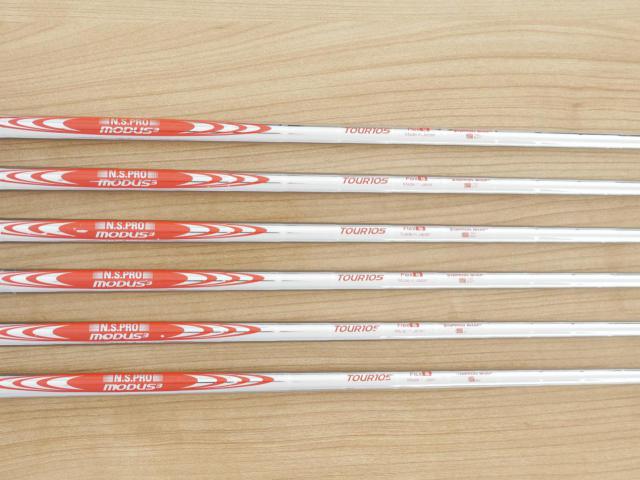 Iron set : Callaway : ชุดเหล็ก Callaway X Forged (รุ่นล่าสุด ปี 2024 นุ่ม แน่น หล่อมาก) มีเหล็ก 5-Pw (6 ชิ้น) ก้านเหล็ก NS Pro Modus 105 Flex S