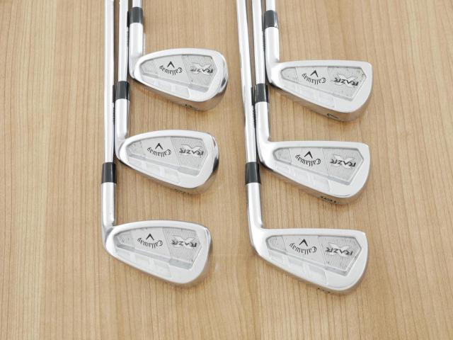Iron set : Callaway : ชุดเหล็ก Callaway RAZR X Forged มีเหล็ก 5-Pw (6 ชิ้น) ก้านเหล็ก NS Pro 950 Flex -