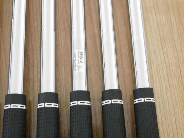 Iron set : Titleist : ชุดเหล็ก Titleist T150 Forged (รุ่นล่าสุด ออกปี 2025 นุ่ม แน่น คม) มีเหล็ก 5-Pw (6 ชิ้น) ก้านเหล็ก True Temper AMT Silver Flex S