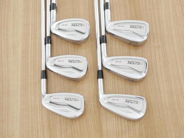 Iron set : Epon : ชุดเหล็ก EPON AF-707 Forged (รุ่นล่าสุด ปี 2024 ใบใหญ่ ตีง่าย ไกล) มีเหล็ก 5-Pw (6 ชิ้น) ก้านเหล็ก NS Pro 750 NEO Flex R