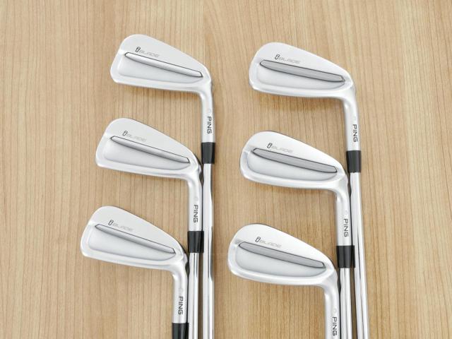 Iron set : Ping : ชุดเหล็ก Ping iBlade (ปี 2018) มีเหล็ก 5-Pw (6 ชิ้น) ก้านเหล็ก NS Pro Modus 120 Flex S