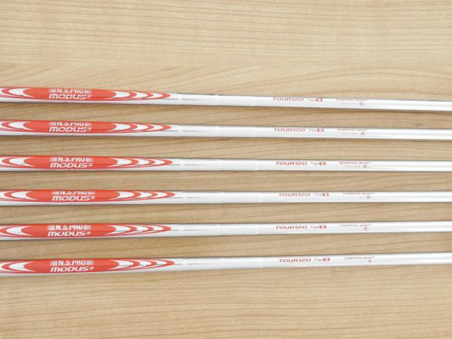 Iron set : Ping : ชุดเหล็ก Ping iBlade (ปี 2018) มีเหล็ก 5-Pw (6 ชิ้น) ก้านเหล็ก NS Pro Modus 120 Flex S