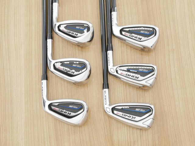 Iron set : Other Brand : ชุดเหล็ก Cobra King F9 มีเหล็ก 6-Pw,Aw (6 ชิ้น) ก้านกราไฟต์ Fujikura ATMOS 6 Flex R