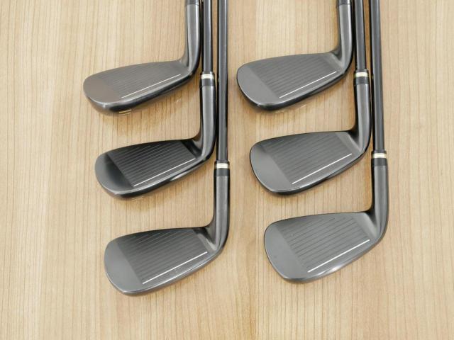 Iron set : Honma : ชุดเหล็ก Honma Beres 09 Forged Black (รุ่นล่าสุด ออกปี 2024 สวยมากๆ) มีเหล็ก 6-11 (6 ชิ้น เทียบเท่า 6-Pw) ก้าน ARMRQ FX Flex R