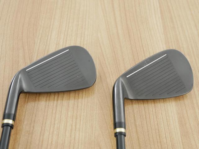 Iron set : Honma : ชุดเหล็ก Honma Beres 09 Forged Black (รุ่นล่าสุด ออกปี 2024 สวยมากๆ) มีเหล็ก 6-11 (6 ชิ้น เทียบเท่า 6-Pw) ก้าน ARMRQ FX Flex R