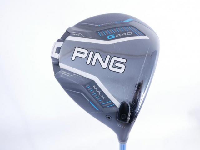 Driver : PING : ไดรเวอร์ Ping G440 Max (รุ่นล่าสุด ออกปี 2025 Japan Spec) Loft 10.5 ก้าน Ping Alta J CB Flex S