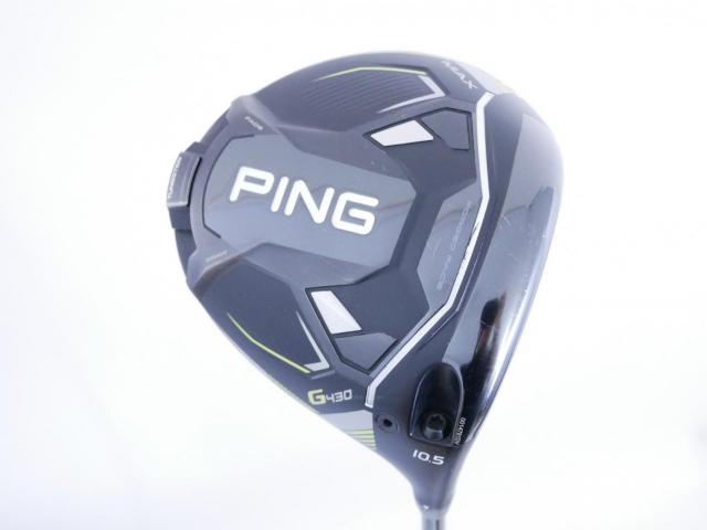 Driver : PING : ไดรเวอร์ Ping G430 Max (รุ่นปี 2023) Loft 10.5 (ปรับได้) ก้าน Ping Alta J CB Flex SR