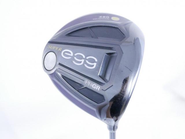 Lady club : All : ไดรเวอร์ PRGR Super EGG 480cc. (ปี 2021 หน้าเด้งเกินกฏ ตีไกลมาก) Loft 11.5 Flex L (M-30)