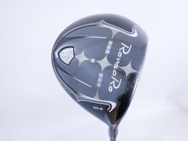 Driver : Romaro : ไดรเวอร์ Romaro Ray ALPHA Black (460cc. ตีมัน ไกล) Loft 10.5 สุดยอดก้าน Reve Impact Boron Revolver Flex SR