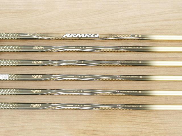 Iron set : Honma : ชุดเหล็ก Honma Beres 2020 Forged (ออกปี 2020) มีเหล็ก 6-11 (6 ชิ้น เทียบเท่า 5-Pw) ก้าน ARMRQ (47) Flex R (2 ดาว)