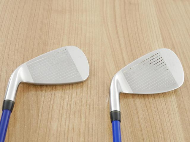 Iron set : Kasco : ชุดเหล็ก Kasco LEIOS EX (ใบใหญ่ ตีง่าย) มีเหล็ก 5-Pw,Aw,Sw (8 ชิ้น) ก้านกราไฟต์ Flex R