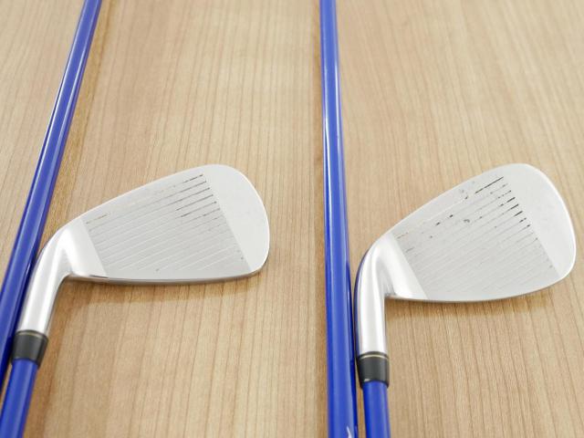 Iron set : Kasco : ชุดเหล็ก Kasco LEIOS EX (ใบใหญ่ ตีง่าย) มีเหล็ก 5-Pw,Aw,Sw (8 ชิ้น) ก้านกราไฟต์ Flex R