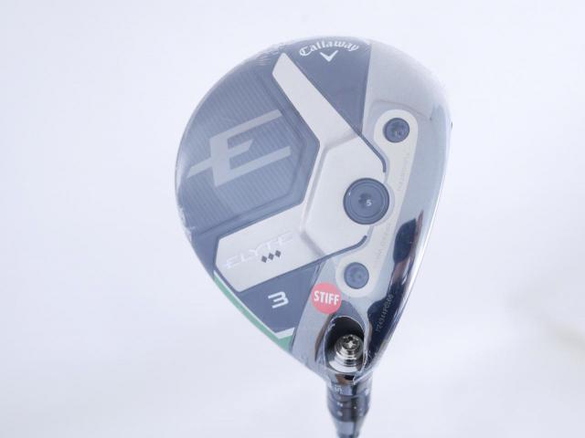 Fairway Wood : callaway : **ของใหม่ ยังไม่แกะพลาสติก** หัวไม้ 3 Callaway ELYTE Triple Diamond (รุ่นล่าสุด ปี 2025) Loft 15 ก้าน Mitsubishi TENSEI 60 Flex S