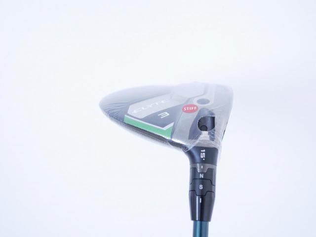 Fairway Wood : callaway : **ของใหม่ ยังไม่แกะพลาสติก** หัวไม้ 3 Callaway ELYTE (รุ่นล่าสุด ปี 2025) Loft 15 ก้าน Fujikura VENTUS 5 Flex S