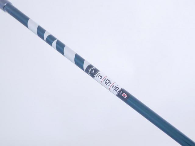 Fairway Wood : callaway : **ของใหม่ ยังไม่แกะพลาสติก** หัวไม้ 3 Callaway ELYTE (รุ่นล่าสุด ปี 2025) Loft 15 ก้าน Fujikura VENTUS 5 Flex S