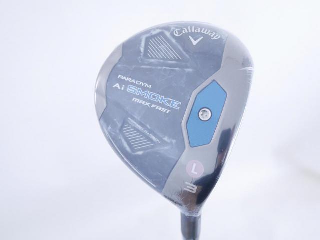 Lady club : All : **ของใหม่ ยังไม่แกะพลาสติก** หัวไม้ 3 Callaway Paradym AI Smoke MAX FAST (รุ่นปี 2024 Japan Spec.) Loft 16 ก้าน Mitsubishi ELDIO 40 Flex L