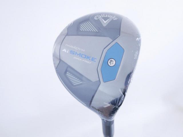 Lady club : All : **ของใหม่ ยังไม่แกะพลาสติก** หัวไม้ 7 Callaway Paradym AI Smoke MAX FAST (รุ่นปี 2024 Japan Spec.) Loft 22 ก้าน Mitsubishi ELDIO 40 Flex L