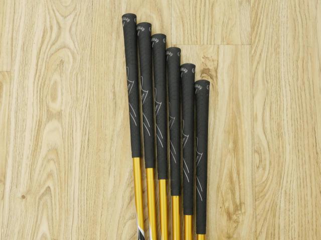 Iron set : Callaway : ชุดเหล็ก Callaway Warbird มีเหล็ก 5-Pw (6 ชิ้น) ก้านกราไฟต์ Flex R