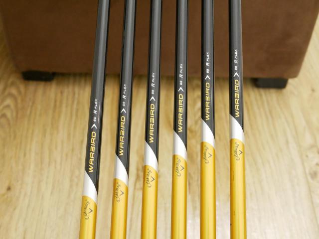 Iron set : Callaway : ชุดเหล็ก Callaway Warbird มีเหล็ก 5-Pw (6 ชิ้น) ก้านกราไฟต์ Flex R