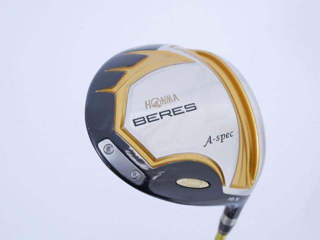 Driver : Honma : **ก้าน 3 ดาว** ไดรเวอร์ Honma Beres A-Spec II (ออกปี 2021 หน้าเด้งเกินกฏ) Loft 10.5 ก้าน ARMRQ A-Spec (47) Flex R (3 ดาว)