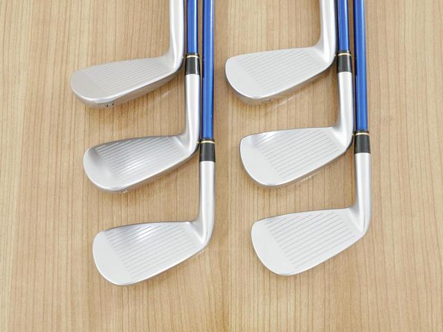 Iron set : Honma : **ก้าน 3 ดาว** ชุดเหล็ก Honma Tour World TW727P (Forged) มีเหล็ก 5-10 (6 ชิ้น) ก้านกราไฟต์ ARMRQ 8 (54) Flex R (3 ดาว)