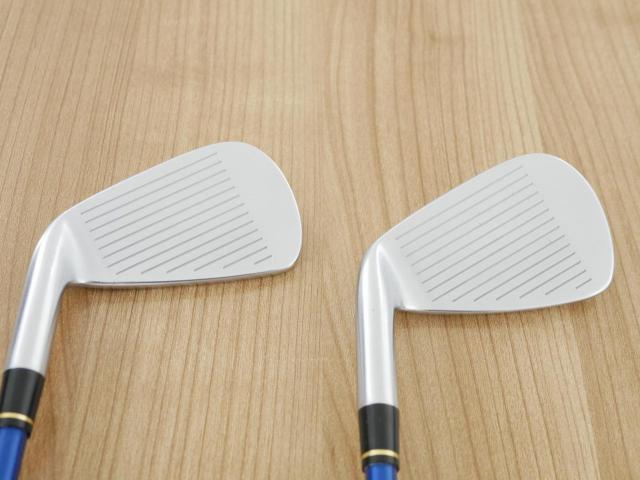 Iron set : Honma : **ก้าน 3 ดาว** ชุดเหล็ก Honma Tour World TW727P (Forged) มีเหล็ก 5-10 (6 ชิ้น) ก้านกราไฟต์ ARMRQ 8 (54) Flex R (3 ดาว)