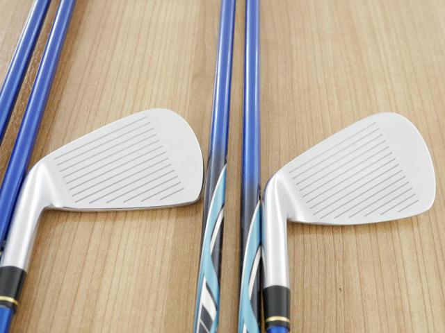 Iron set : Honma : **ก้าน 3 ดาว** ชุดเหล็ก Honma Tour World TW727P (Forged) มีเหล็ก 5-10 (6 ชิ้น) ก้านกราไฟต์ ARMRQ 8 (54) Flex R (3 ดาว)