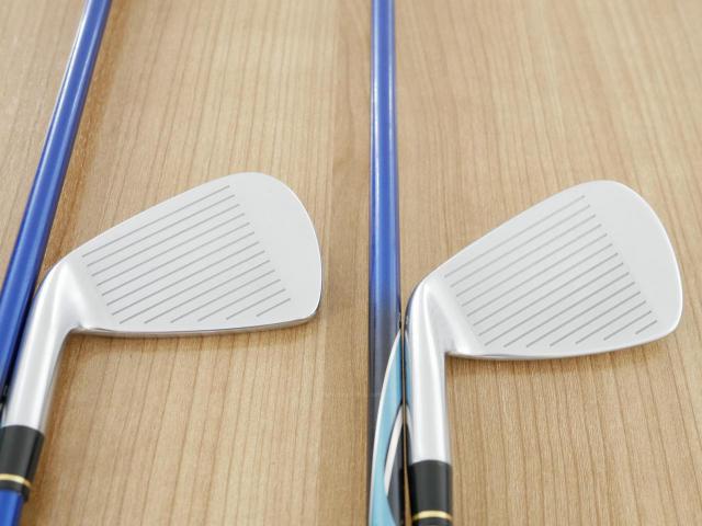 Iron set : Honma : **ก้าน 3 ดาว** ชุดเหล็ก Honma Tour World TW727P (Forged) มีเหล็ก 5-10 (6 ชิ้น) ก้านกราไฟต์ ARMRQ 8 (54) Flex R (3 ดาว)