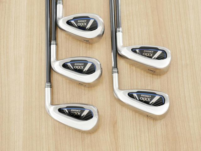 Iron set : XXIO : ชุดเหล็ก XXIO Cross (ออกปี 2019 ตีไกลที่สุดของที่สุดจาก XXIO หน้าเด้งสุดๆ) มีเหล็ก 7-Pw,Aw (5 ชิ้น ตีไกลกว่าปกติ 2 เบอร์) ก้านกราไฟต์ MH1000 Flex R