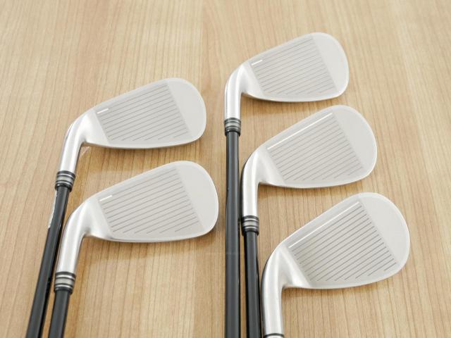 Iron set : XXIO : ชุดเหล็ก XXIO Cross (ออกปี 2019 ตีไกลที่สุดของที่สุดจาก XXIO หน้าเด้งสุดๆ) มีเหล็ก 7-Pw,Aw (5 ชิ้น ตีไกลกว่าปกติ 2 เบอร์) ก้านกราไฟต์ MH1000 Flex R