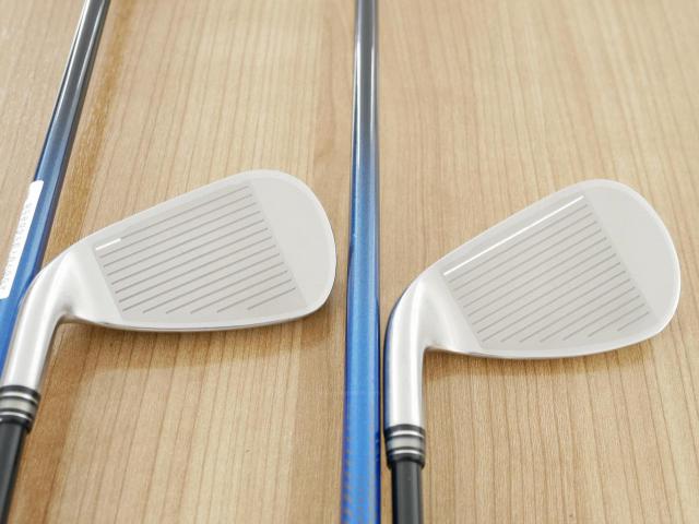 Iron set : XXIO : ชุดเหล็ก XXIO Cross (ออกปี 2019 ตีไกลที่สุดของที่สุดจาก XXIO หน้าเด้งสุดๆ) มีเหล็ก 7-Pw,Aw (5 ชิ้น ตีไกลกว่าปกติ 2 เบอร์) ก้านกราไฟต์ MH1000 Flex R