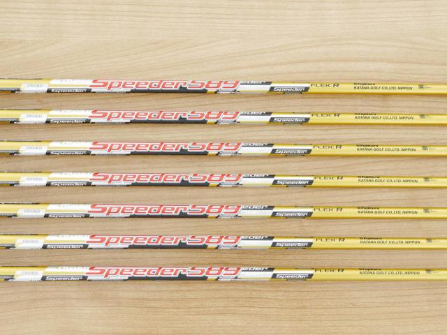 Iron set : Katana : ชุดเหล็ก Katana Sword ATC-589 (ตีง่าย ไกล) มีเหล็ก 6-Pw,Aw,Sw (7 ชิ้น) ก้าน Speeder 589 Flex R