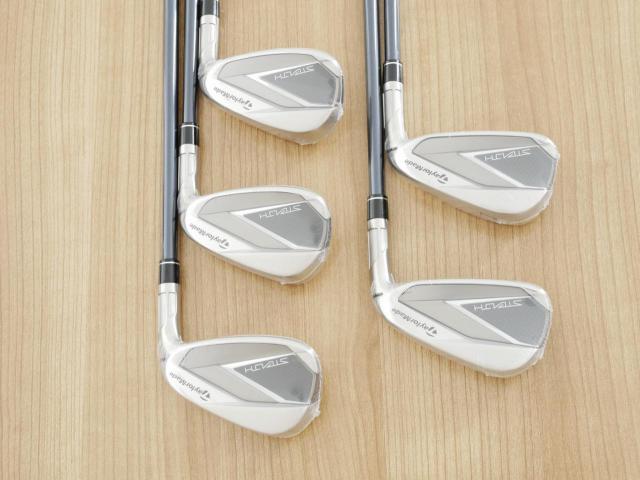 Iron set : Taylormade : **ของใหม่ ยังไม่แกะพลาสติก** ชุดเหล็ก Taylormade Stealth (ออกปี 2022 Japan Spec.) มีเหล็ก 6-Pw (5 ชิ้น) ก้านกราไฟต์ Mitsubishi Tensei TM60 Flex S