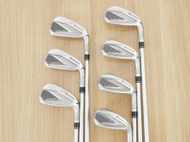 Iron set : Taylormade : ชุดเหล็ก Taylormade Stealth (ออกปี 2022 Japan Spec.) มีเหล็ก 6-Pw,Aw,Sw (7 ชิ้น) ก้านกราไฟต์ Fujikura MCI 70 Flex R