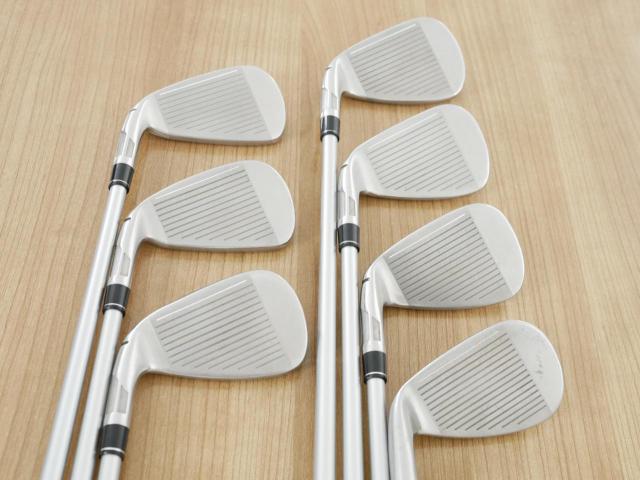 Iron set : Taylormade : ชุดเหล็ก Taylormade Stealth (ออกปี 2022 Japan Spec.) มีเหล็ก 6-Pw,Aw,Sw (7 ชิ้น) ก้านกราไฟต์ Fujikura MCI 70 Flex R