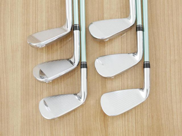 Lady club : All : ชุดเหล็ก Callaway ELYTE Max Fast (ออกปี 2025 ตีง่ายมาก ไกล Japan Spec.) มีเหล็ก 7-Pw,Aw,Sw (6 ชิ้น) ก้านกราไฟต์ UST Mamiya LINQ 40 Flex A (Lady)