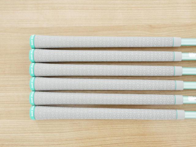 Lady club : All : ชุดเหล็ก Callaway ELYTE Max Fast (ออกปี 2025 ตีง่ายมาก ไกล Japan Spec.) มีเหล็ก 7-Pw,Aw,Sw (6 ชิ้น) ก้านกราไฟต์ UST Mamiya LINQ 40 Flex A (Lady)