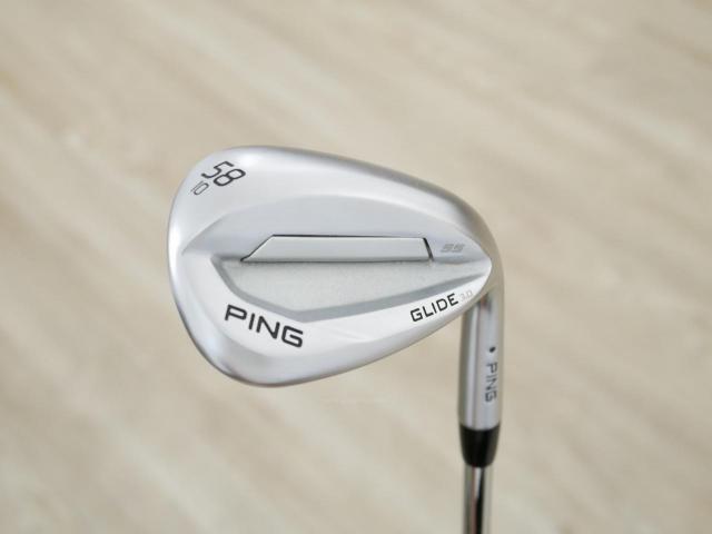 Wedge : Other : Wedge Ping Glide 3.0 Loft 58 ก้านเหล็ก NS Pro Zelos 7 Flex R2