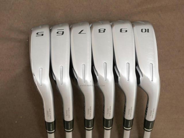 Iron set : Honma : ชุดเหล็ก Honma Bezeal 535 (ปี 2019 รุ่นนี้ใบใหญ่ที่สุดของ Honma) มีเหล็ก 5-10 (6 ชิ้น) ก้านกราไฟต์ Honma Vizard 48