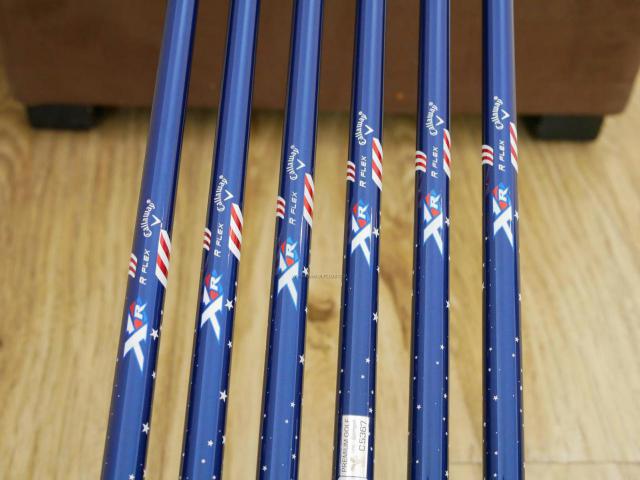 Iron set : Callaway : ชุดเหล็ก Callaway XR (ใบใหญ่ ตีง่ายมาก) มีเหล็ก 5-Pw (6 ชิ้น) ก้านกราไฟต์ Flex R