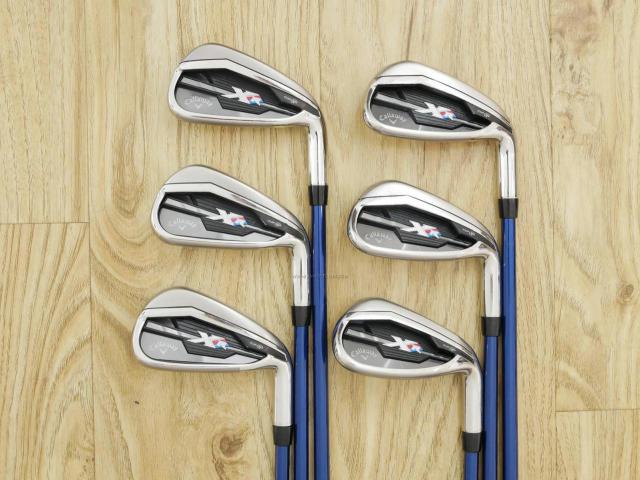 Iron set : Callaway : ชุดเหล็ก Callaway XR (ใบใหญ่ ตีง่ายมาก) มีเหล็ก 5-Pw (6 ชิ้น) ก้านกราไฟต์ Flex R