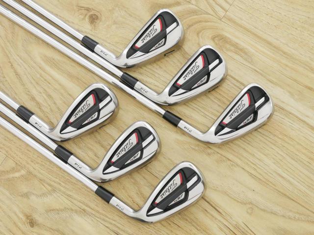 Iron set : Titleist : ชุดเหล็ก Titleist AP1 714 มีเหล็ก 5-Pw (6 ชิ้น) ก้านเหล็ก NS Pro 950 Flex S