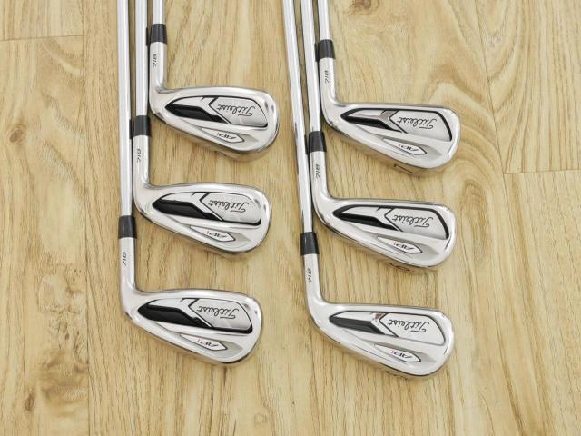 Iron set : Titleist : ชุดเหล็ก Titleist AP1 718 (ออกปี 2018) มีเหล็ก 5-Pw (6 ชิ้น) ก้านเหล็ก NS Pro 950 Flex S