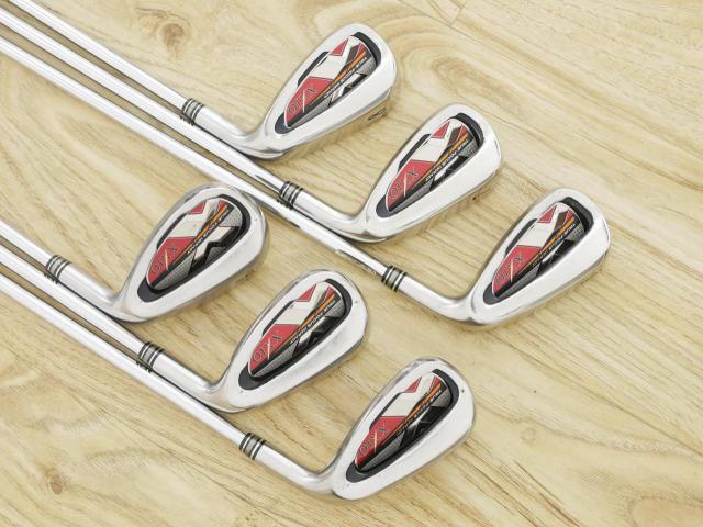 Iron set : XXIO : ชุดเหล็ก XXIO 10 Red (ปี 2019 ตีง่ายมากๆ ไกลมากๆ) มีเหล็ก 6-Pw,Aw (6 ชิ้น) ก้านเหล็ก NS Pro 870 DST Flex R