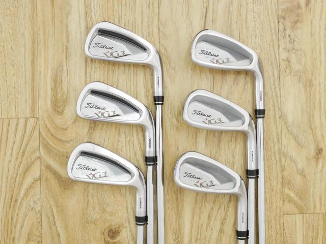 Iron set : Titleist : ชุดเหล็ก Titleist VG3 Forged (Japan Spec.) มีเหล็ก 5-Pw (6 ชิ้น) ก้านเหล็ก NS Pro 950 Flex S