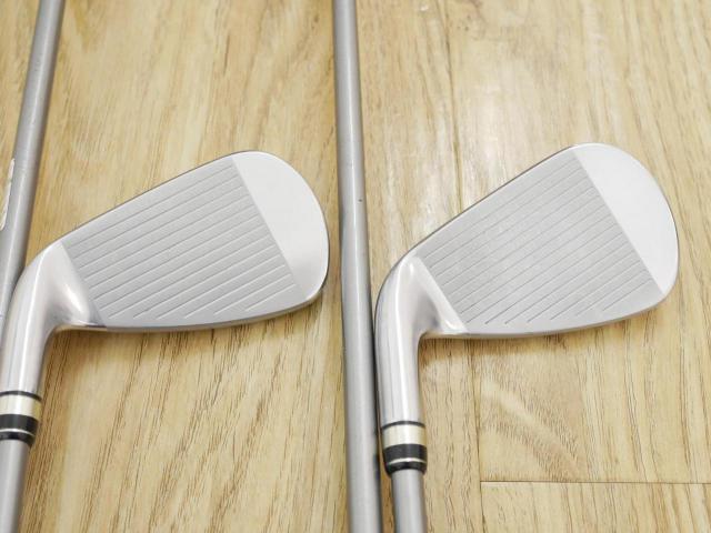 Iron set : PRGR : ชุดเหล็กกระเทย PRGR Egg PC (รุ่นปี 2019 ตีง่ายและไกลมากๆ โกงสุดๆ) มีเหล็ก 7-Pw,Aw (5 ชิ้น) ก้านกราไฟต์ M-40 Flex SR